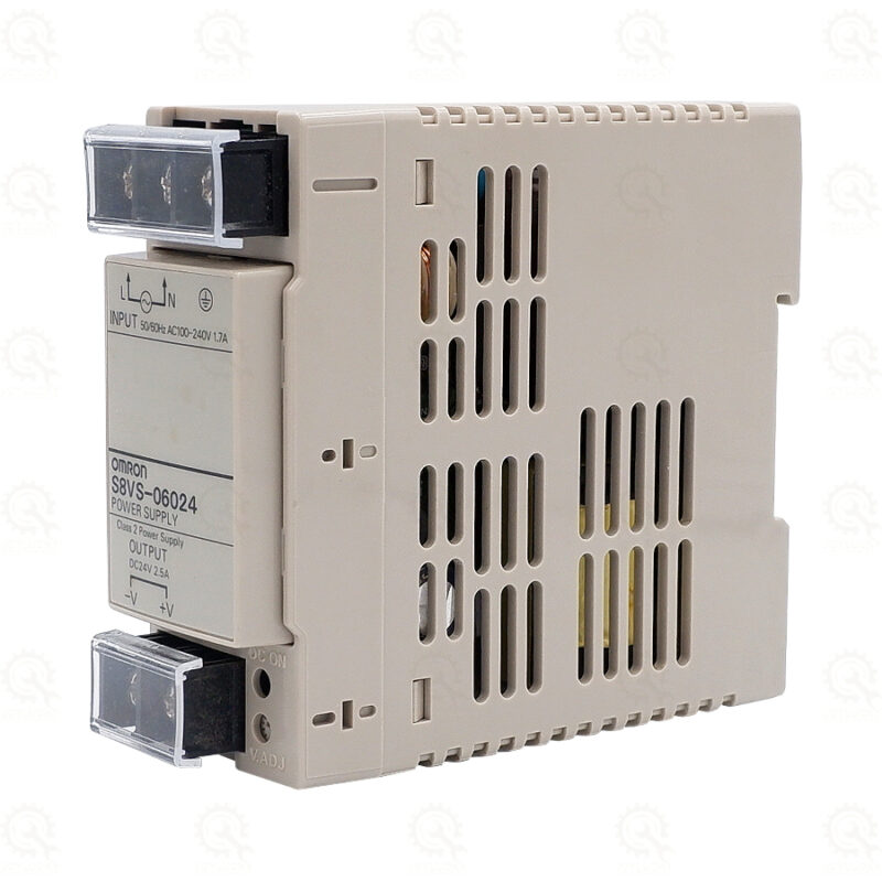 POWER SUPPLY OMRON S8VS-06024 ,24VDC 2.5A 60W 100-240VAC Din Rail ยึด ...