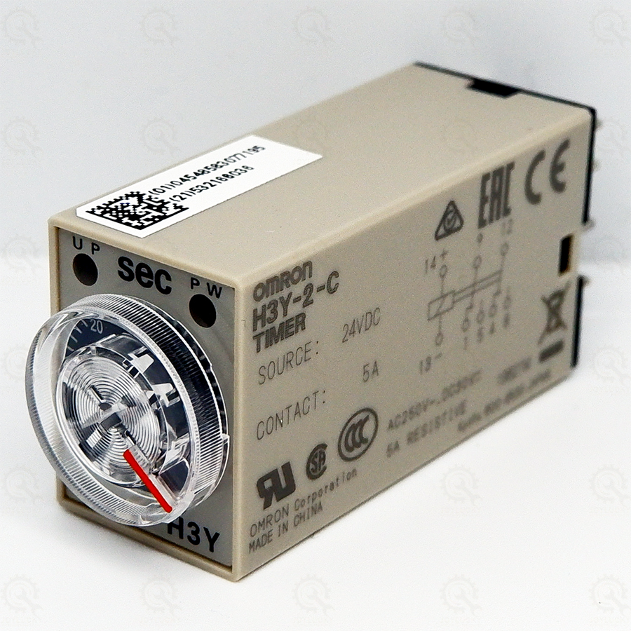 TIMER OMRON H3Y-2-C,60S 24VDC*แท้ - joylucky-automation888