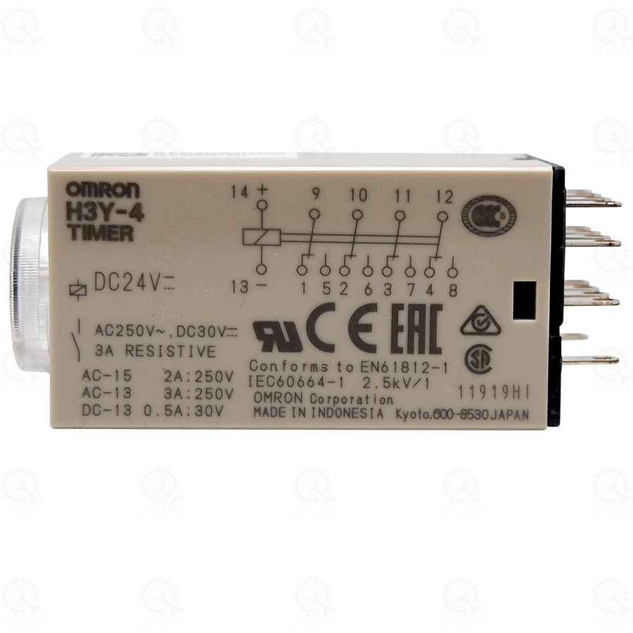 Timer Omron H3Y-4,30s 24vdc - joylucky-automation888